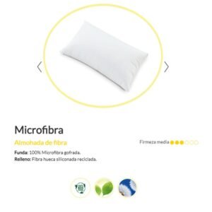 Almohada MICROFIBRA