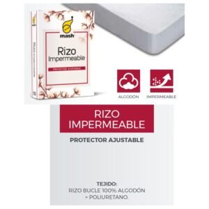 Cubre colchón RIZO IMPERMEABLE