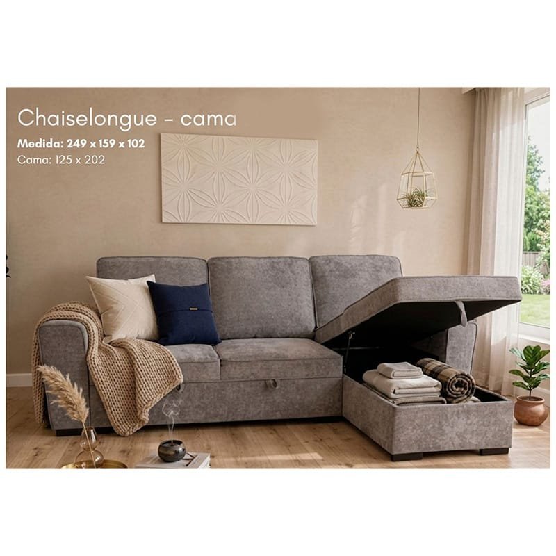 Chaiselongue Cama Mod. VALENTINA - Imagen 2