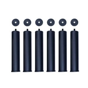 Juego de 6 patas. - 25 cms