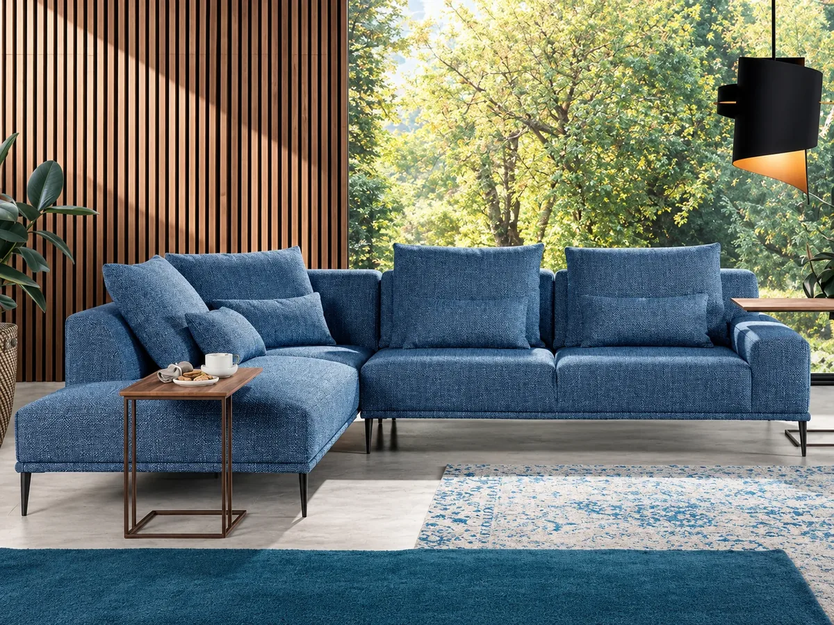 Sofá DOVE con chaiselongue del catálogo de Innova Descanso Sofá DOVE con chaiselongue del catálogo de Innova Descanso
